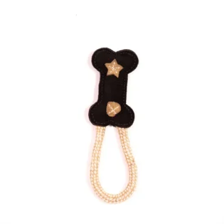 Classic Bone Natural Rope Dog Toy - Image 5