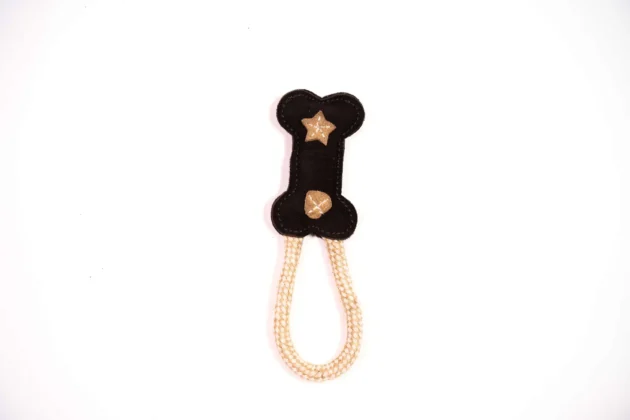 Classic Bone Natural Rope Dog Toy - Image 5