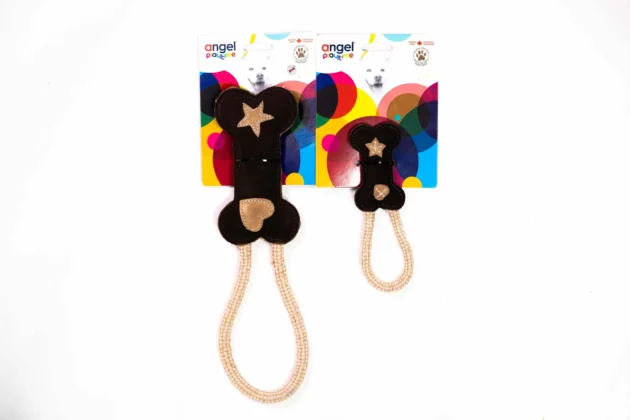 Classic Bone Natural Rope Dog Toy - Image 2